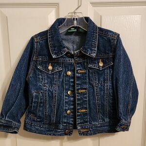 John Deere Denim Blue Kids Jacket